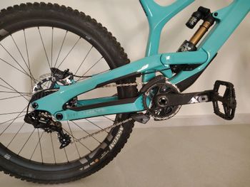 Used YT YT Custom SRAM X01 DH 2024 Mountainbike, Blue — image 3 of 6