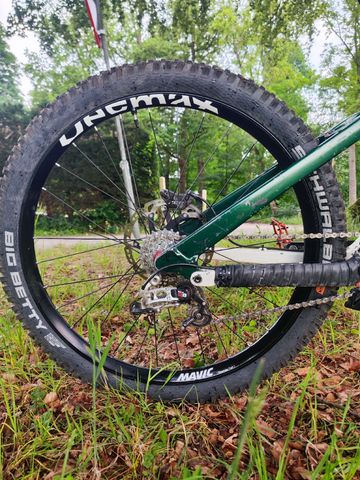 Used Ns bikes Custom SRAM X01 2018 Mountainbike, Green — image 6 of 9