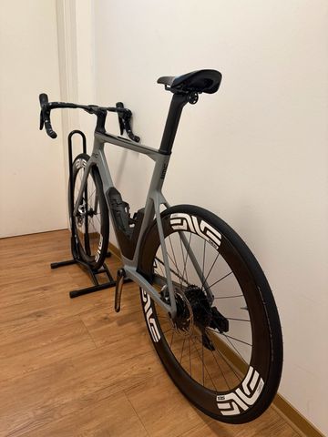 BMC Timemachine Road 01 2020 Road & Gravel usato, Grigio chiaro — immagine 12 di 12