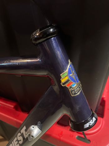 Used Fondriest Fondriest Custom Frameset 1995 Road & Gravel, Purple — image 2 of 9