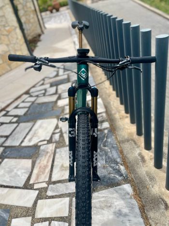 Used Megamo Factory SRAM XX1 Eagle AXS 2024 Mountainbike, Green — image 2 of 12