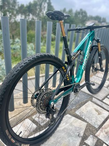 Used Megamo Factory SRAM XX1 Eagle AXS 2024 Mountainbike, Green — image 6 of 12