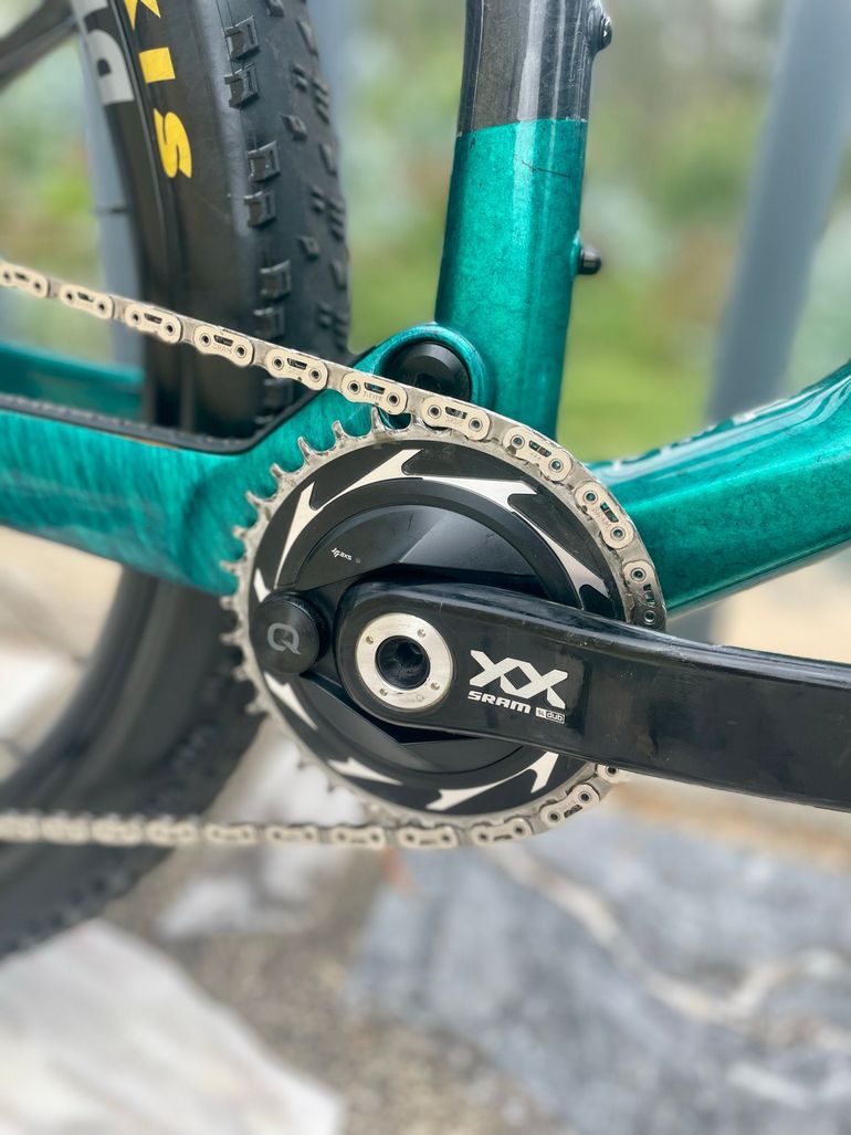 Used Megamo Factory SRAM XX1 Eagle AXS 2024 Mountainbike, Green — image 4 of 12