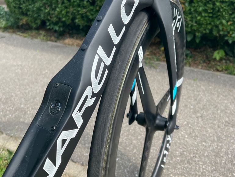 Used Pinarello Pinarello Bolide Rim Brake Shimano Dura Ace Di2 Frameset 2016 Road & Gravel, Black — image 7 of 17