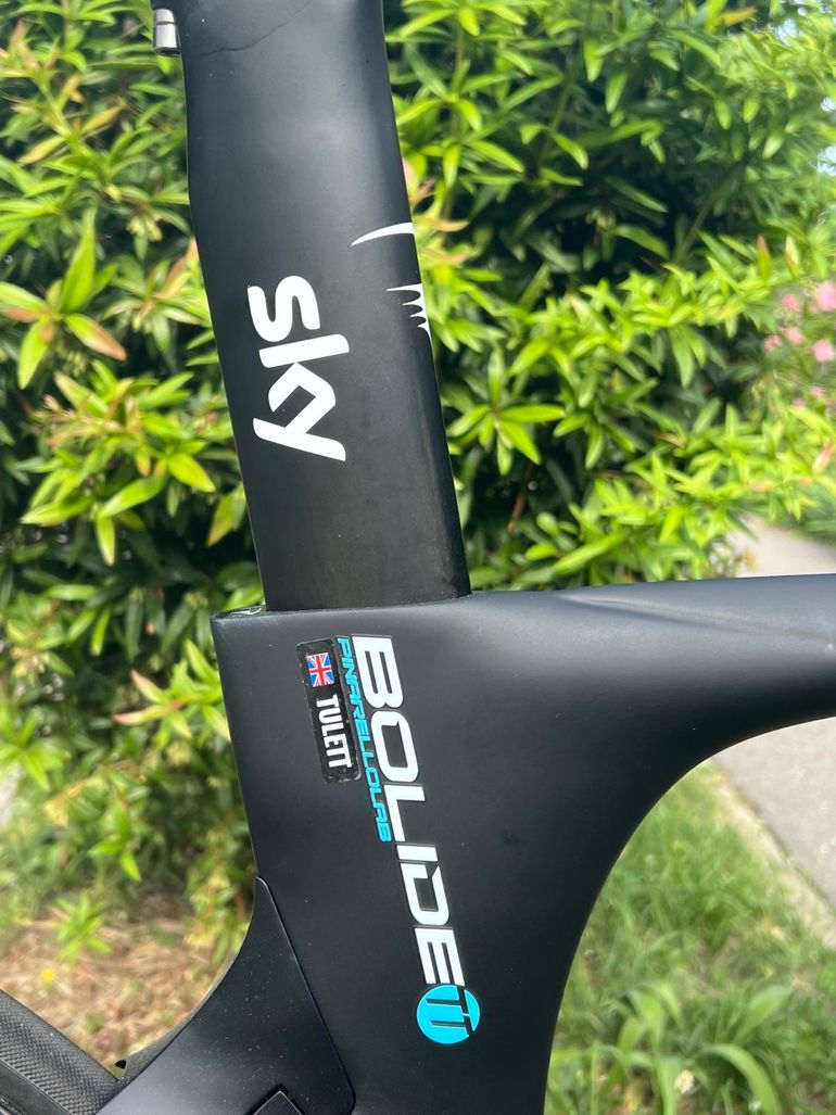 Used Pinarello Pinarello Bolide Rim Brake Shimano Dura Ace Di2 Frameset 2016 Road & Gravel, Black — image 9 of 17