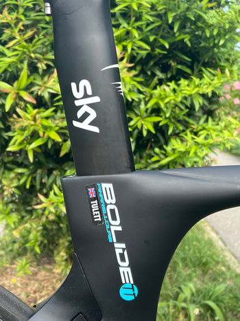 Used Pinarello Pinarello Bolide Rim Brake Shimano Dura Ace Di2 Frameset 2016 Road & Gravel, Black — image 6 of 17