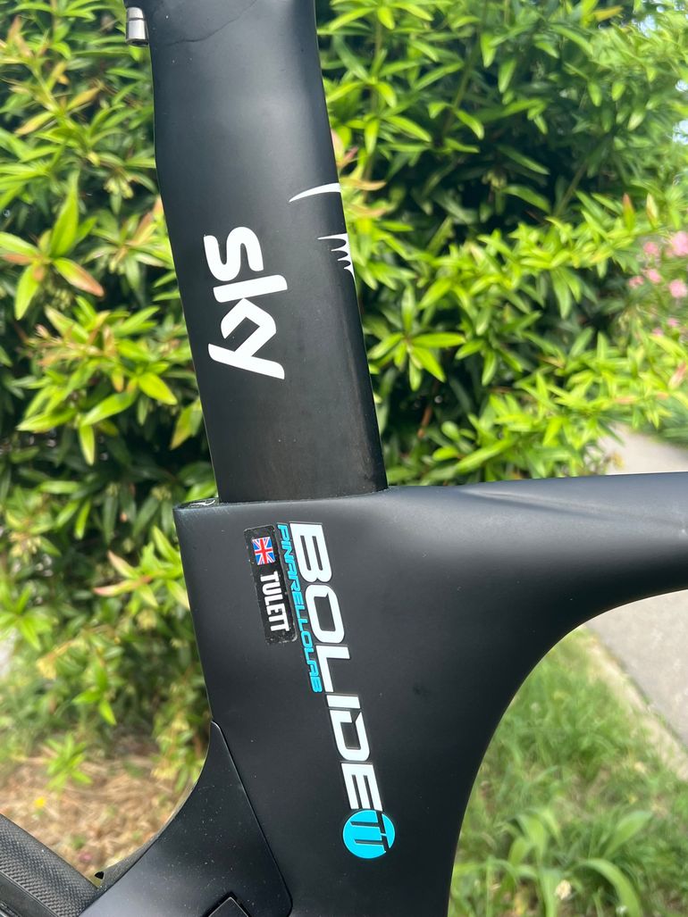 Used Pinarello Pinarello Bolide Rim Brake Shimano Dura Ace Di2 Frameset 2016 Road & Gravel, Black — image 6 of 17