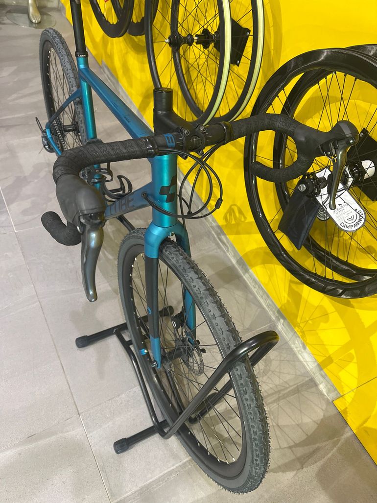 Used CUBE NUROAD 2022 2022 Road & Gravel, Blue — image 4 of 5