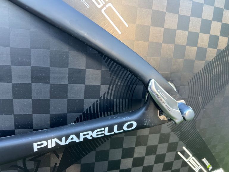 Used Pinarello Pinarello Bolide Rim Brake Shimano Dura Ace Di2 Frameset 2020 Road & Gravel, Black — image 25 of 26