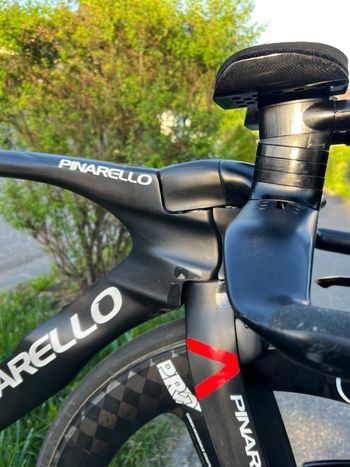 Used Pinarello Pinarello Bolide Rim Brake Shimano Dura Ace Di2 Frameset 2020 Road & Gravel, Black — image 7 of 26