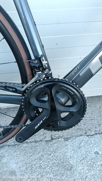 Used Trek Emonda SL6 2022 Road & Gravel, Light Gray — image 3 of 13