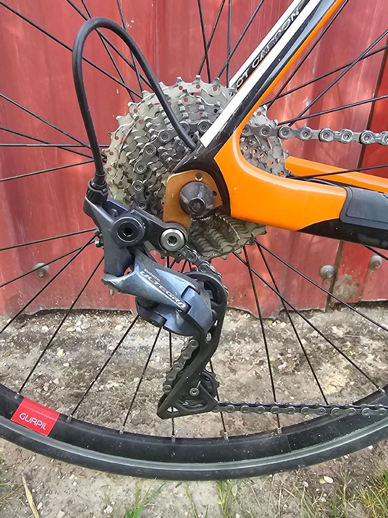 Used Mendiz F9 Shimano Ultegra 2023 Road & Gravel, Orange — image 3 of 9