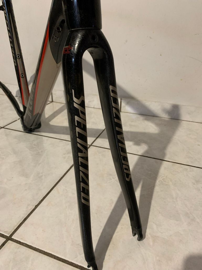 Used Specialized Tarmac Pro SL Frameset 2009 Frameset 2009 Road & Gravel, Black — image 4 of 11