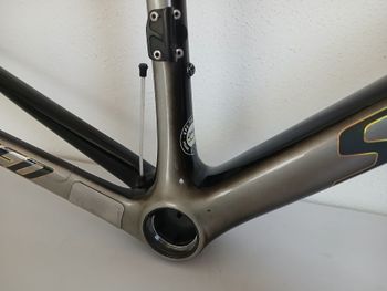 Used Specialized S-Works Tarmac Sagan Superstar Frameset 2018 Frameset 2018 Road & Gravel, Light Gray — image 5 of 5