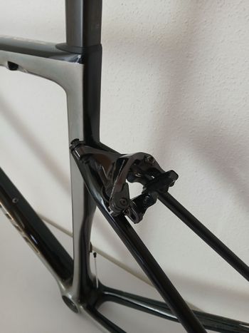 Used Specialized S-Works Tarmac Sagan Superstar Frameset 2018 Frameset 2018 Road & Gravel, Light Gray — image 4 of 5