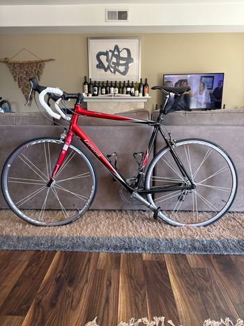 Used LeMond Bicycles LeMond Bicycles Custom Shimano Dura Ace 2006 Road & Gravel, Red — image 2 of 12