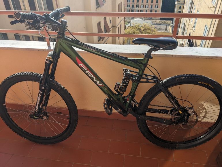 Used FRW FRW Custom Shimano Deore 2009 Mountainbike, Green — image 2 of 5