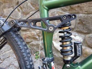 Used FRW FRW Custom Shimano Deore 2009 Mountainbike, Green — image 4 of 5