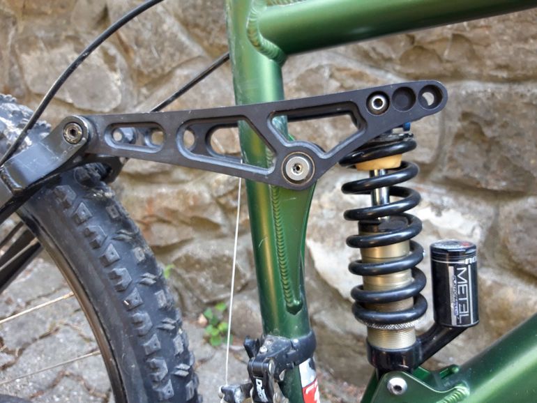 Used FRW FRW Custom Shimano Deore 2009 Mountainbike, Green — image 4 of 5