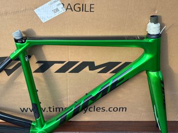 Gebrauchtes Time Custom Frameset 2025 Road & Gravel, Grün — Bild 10 von 15