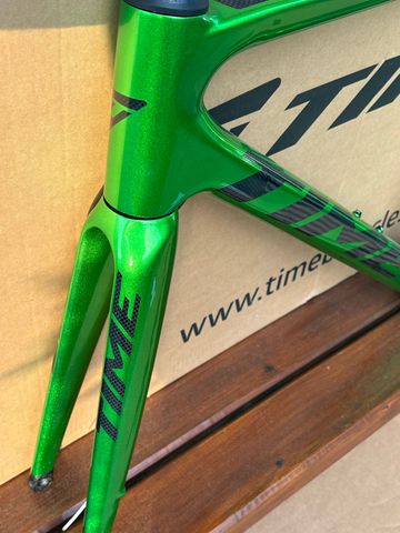 Gebrauchtes Time Custom Frameset 2025 Road & Gravel, Grün — Bild 7 von 15