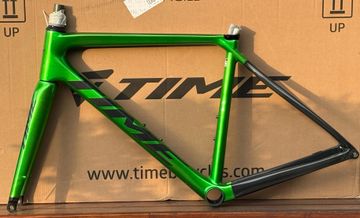 Gebrauchtes Time Custom Frameset 2025 Road & Gravel, Grün — Bild 14 von 15