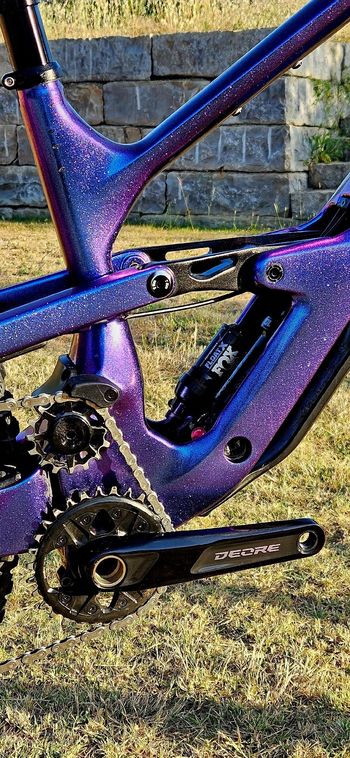 Used Cannondale Jekyll Shimano Deore XT 2024 Mountainbike, Purple — image 3 of 9