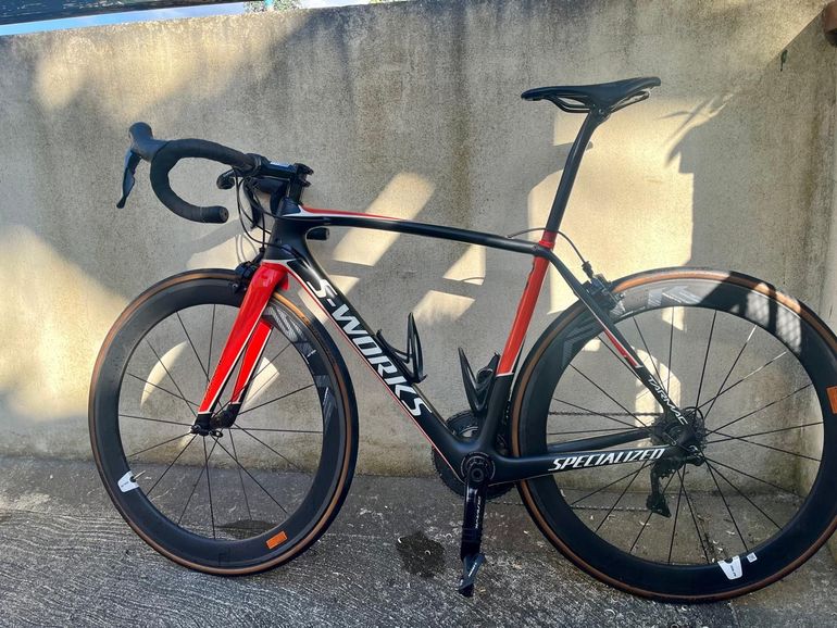 Used Specialized Specialized Tarmac SL5 2020 Road & Gravel, Orange — image 4 of 4