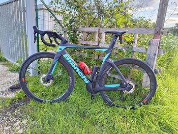 Used Bianchi Oltre Comp 105 Di2 2024 2024 Road & Gravel, Black — image 11 of 12