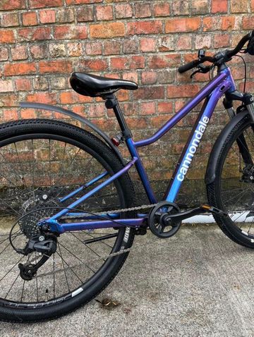 Used Cannondale Trail Microshift 2023 Mountainbike, Purple — image 3 of 8