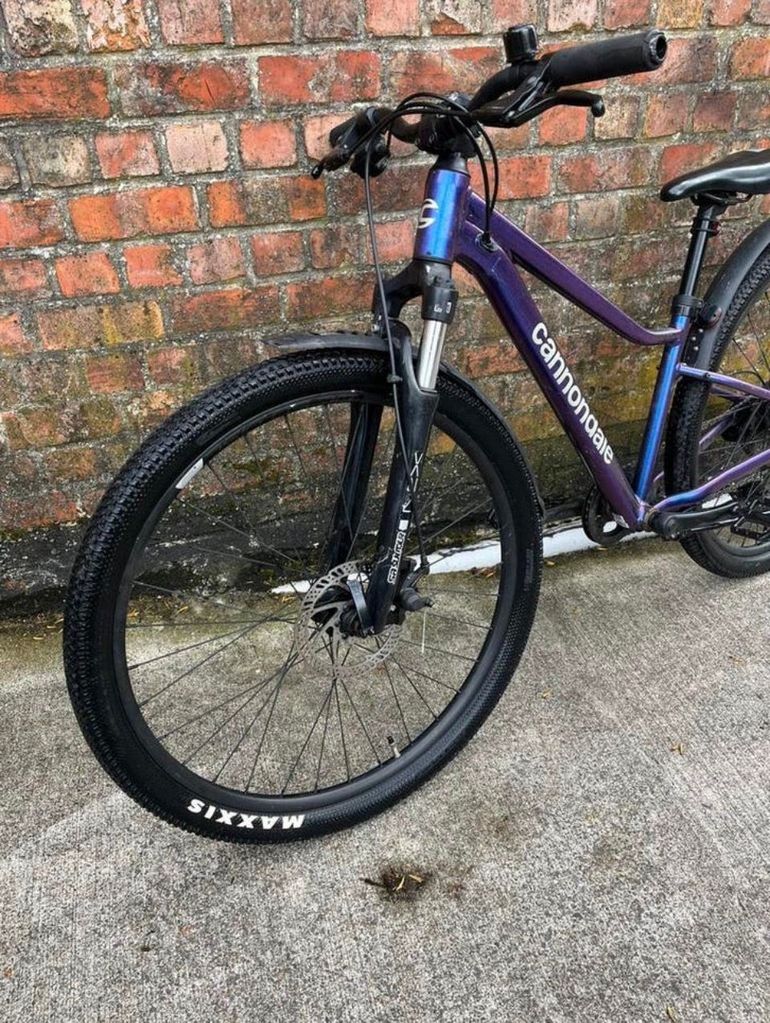 Used Cannondale Kids Trail 26 2023 2023 Youth, Purple — image 4 of 8