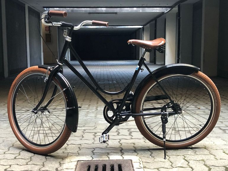 Used bici artigianale Bici artigianale Custom 2022 Urban, Black — image 1 of 24