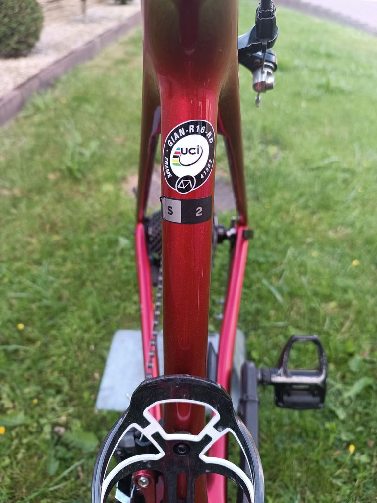 Used Giant TCR Advanced 2 KOM 2020 2020 Road & Gravel, Red — image 3 of 10