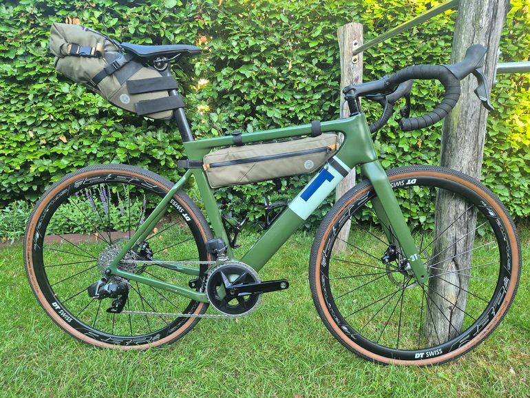 Used 3T Exploro SRAM Rival eTap AXS 2022 Road & Gravel, Green — image 10 of 11