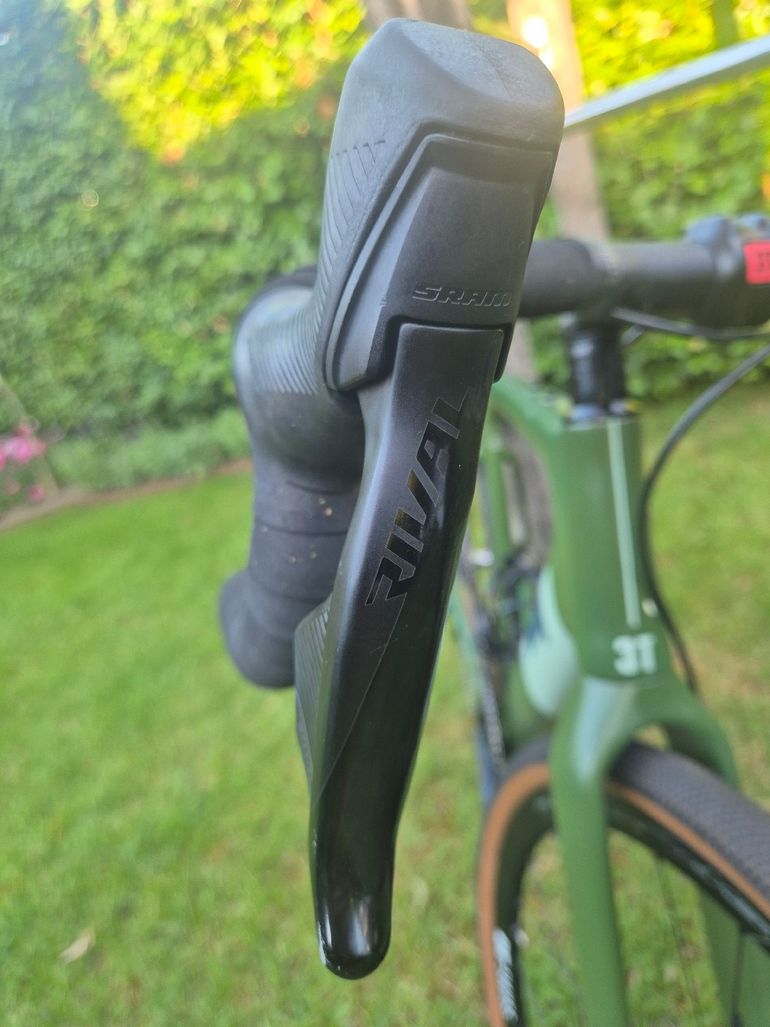 Used 3T Exploro SRAM Rival eTap AXS 2022 Road & Gravel, Green — image 4 of 11