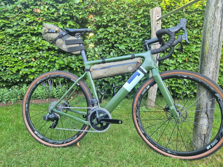Used 3T Exploro SRAM Rival eTap AXS 2022 Road & Gravel, Green — image 1 of 11