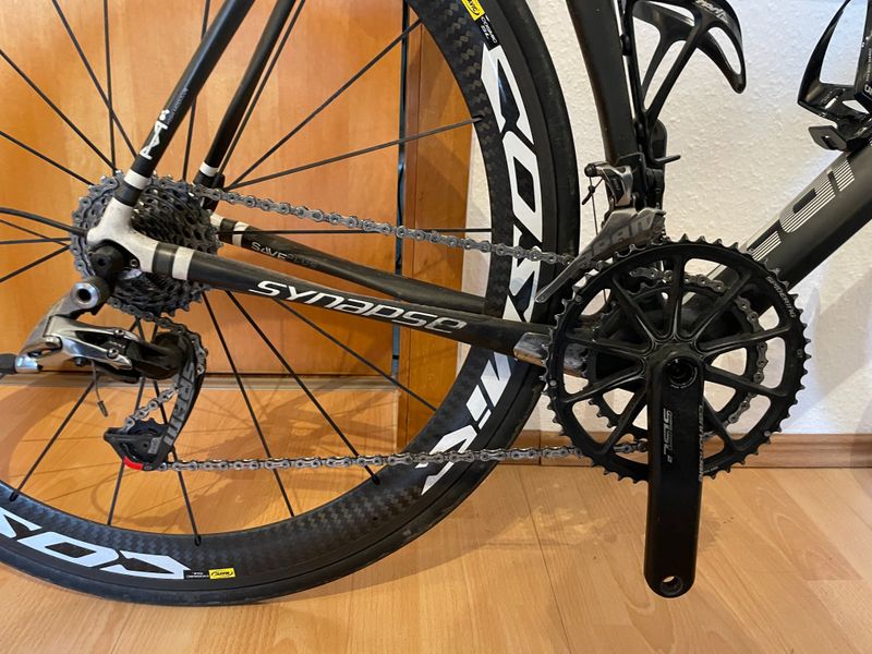 Gebrauchtes Cannondale Synapse Hi-MOD RED 2014 2014 Road & Gravel, Schwarz — Bild 2 von 10