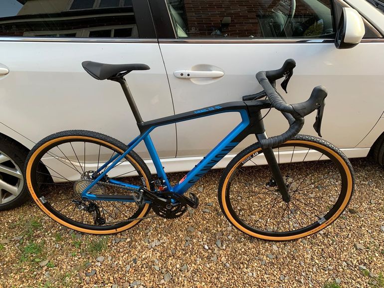 Used Canyon Canyon Grail CF SL 7.0 2020 Road & Gravel, Blue — image 1 of 3