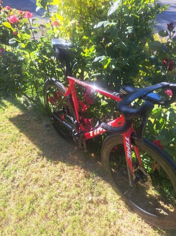 Time Alped'Huez01 Disc 2022 Road & Gravel usato, Rosso — immagine 4 di 5