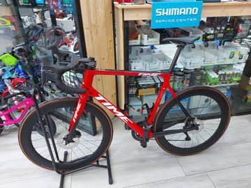 Time Alped'Huez01 Disc 2022 Road & Gravel usato, Rosso — immagine 1 di 5