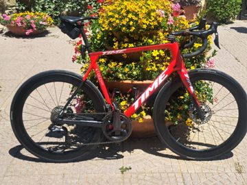 Time Alped'Huez01 Disc 2022 Road & Gravel usato, Rosso — immagine 5 di 5