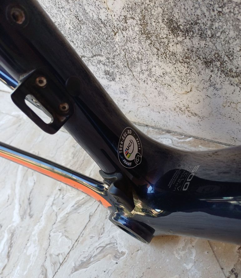 Used Trek Émonda SL Frameset 2017 Frameset 2017 Road & Gravel, Blue — image 7 of 26