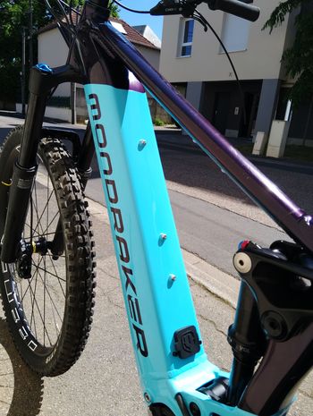 Used Mondraker DUSK R 2024 2024 Mountainbike, Blue — image 9 of 20