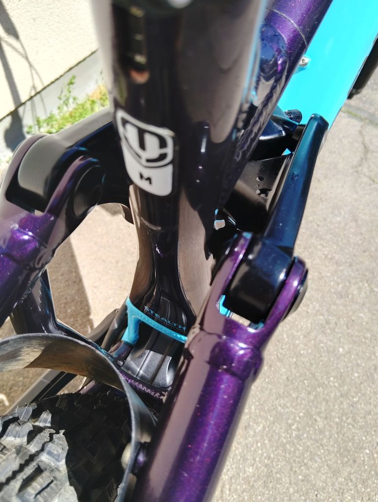 Used Mondraker DUSK R 2024 2024 Mountainbike, Blue — image 5 of 20