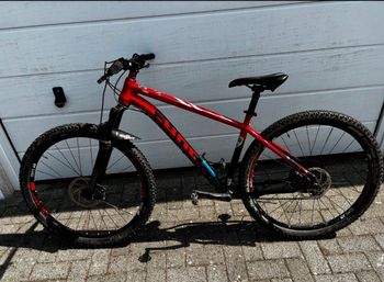 Used Ghost Kato X 6.9 AL 2018 2018 Mountainbike, Red, 29 — image 2 of 6