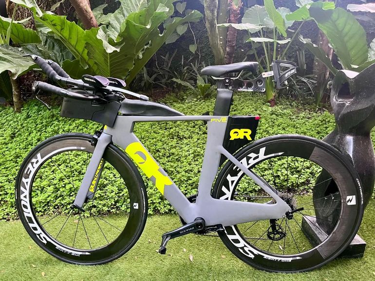 Used Quintana Roo PRfive - Ultegra Mechanical 2021 2021 Road & Gravel, Light Gray — image 6 of 6