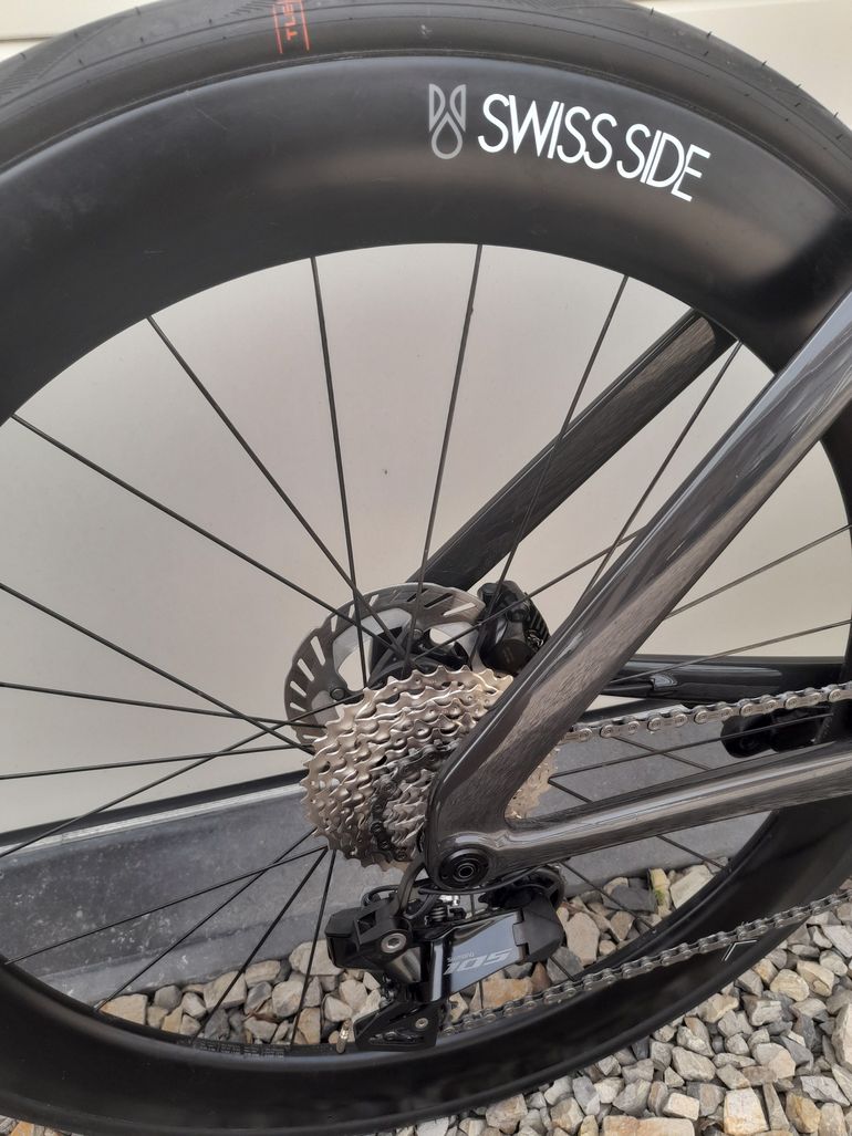 Used Van rysel Race Rennrad Shimano 105 Di2 2025 Road & Gravel, Light Gray — image 6 of 7