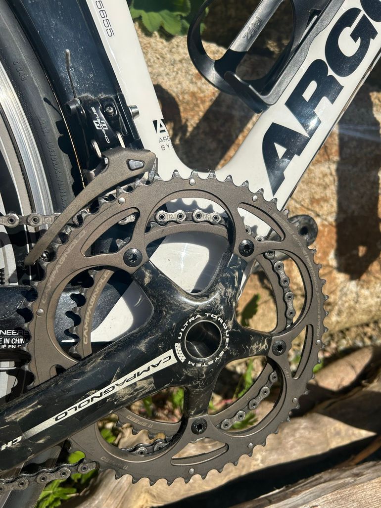 Used Argon 18 Argon 18 Custom Campagnolo Record 2012 Road & Gravel, White — image 3 of 7