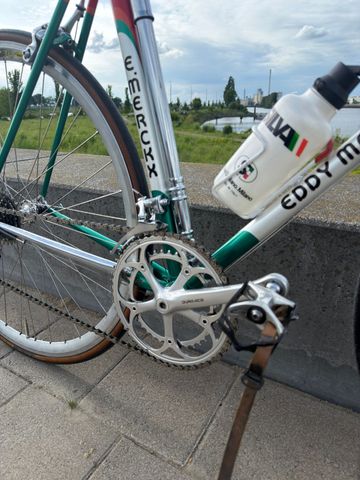 Used Eddy Merckx Custom Shimano Dura Ace 1990 Road & Gravel, White — image 3 of 8