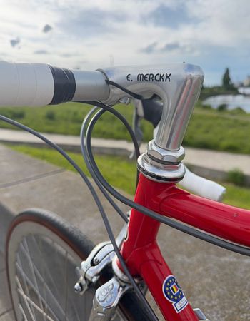 Used Eddy Merckx Eddy Merckx Custom Shimano Dura Ace 1990 Road & Gravel, White — image 7 of 8